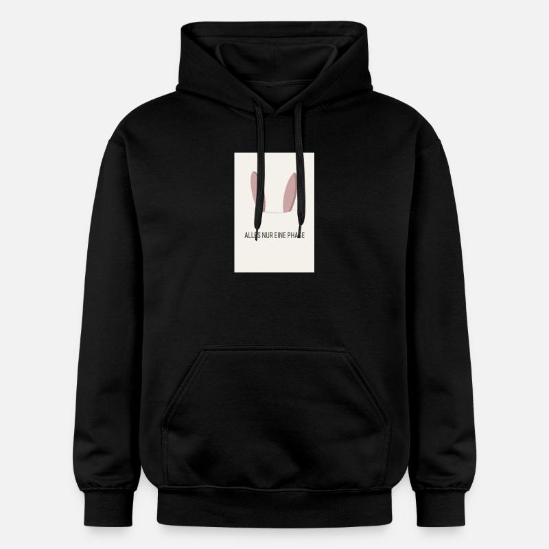 Ce n’est qu’une phase - Sweat à capuche Softstyle® Gildan Unisexe - noir