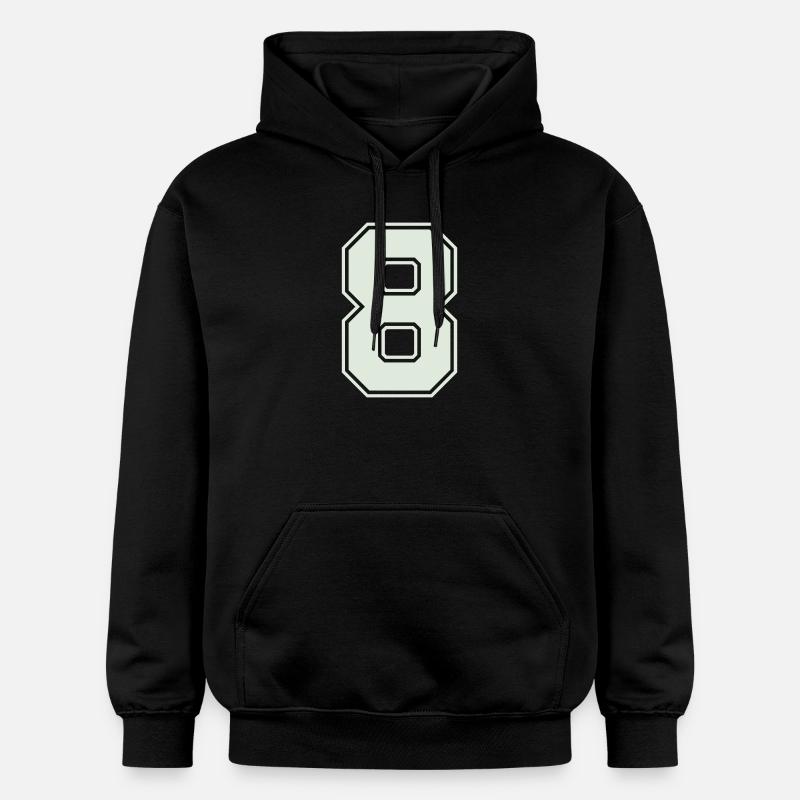 8 - Sweat à capuche Softstyle® Gildan Unisexe - noir