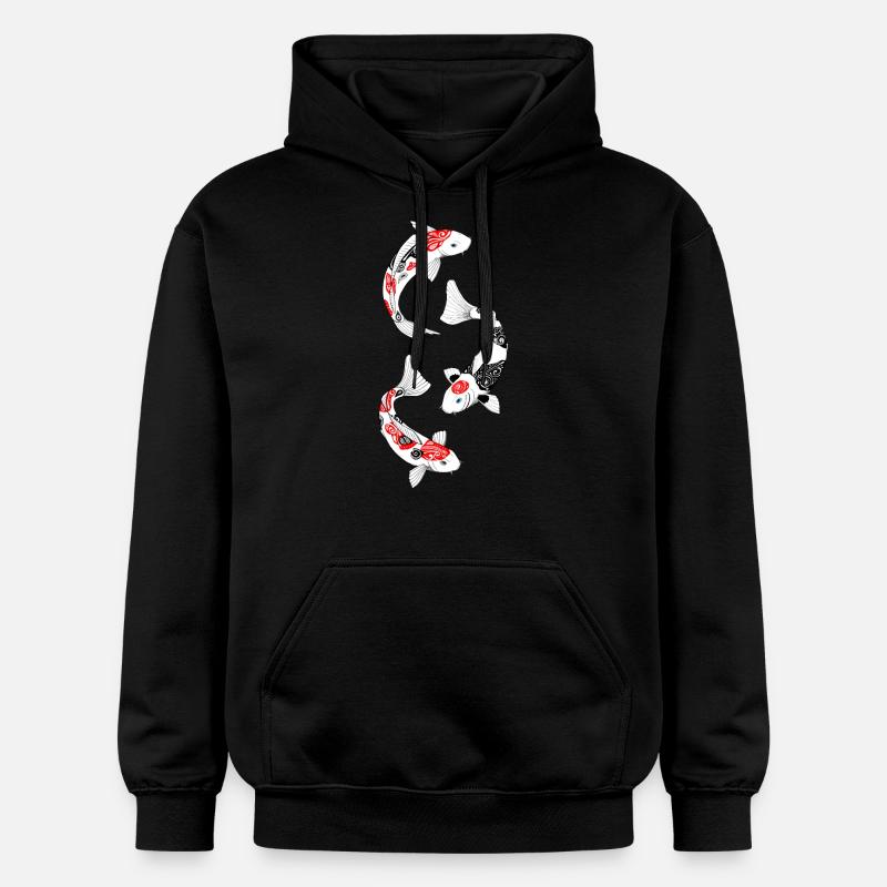 3 kois - Sweat à capuche Softstyle® Gildan Unisexe - noir