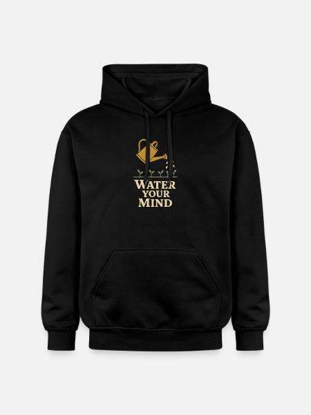 Funny garden humor, plant lover, - Gildan Unisex Softstyle® Midweight Hoodie - black