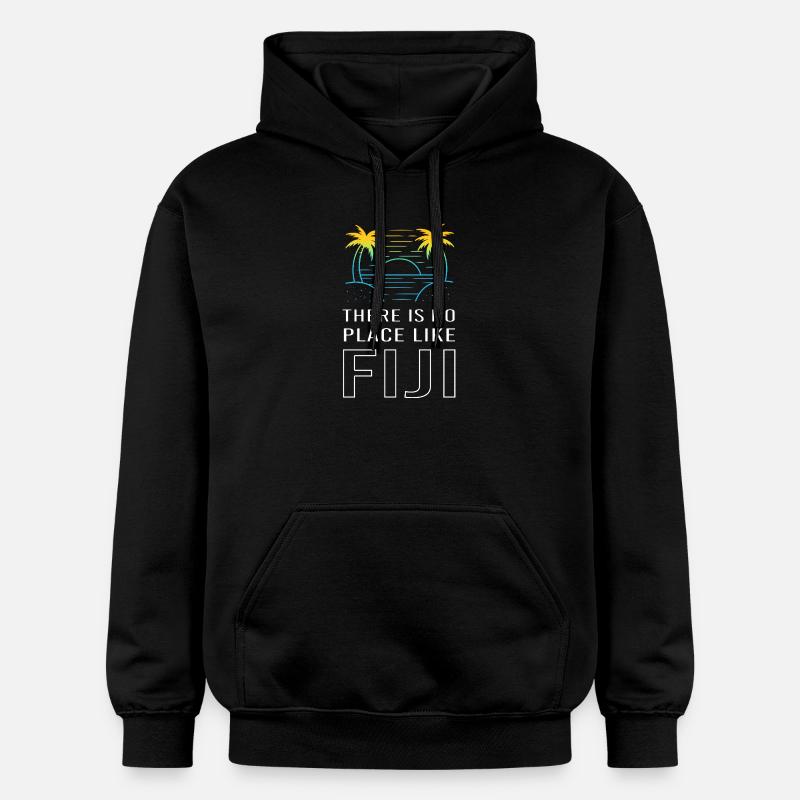 Fidji - Sweat à capuche Softstyle® Gildan Unisexe - noir