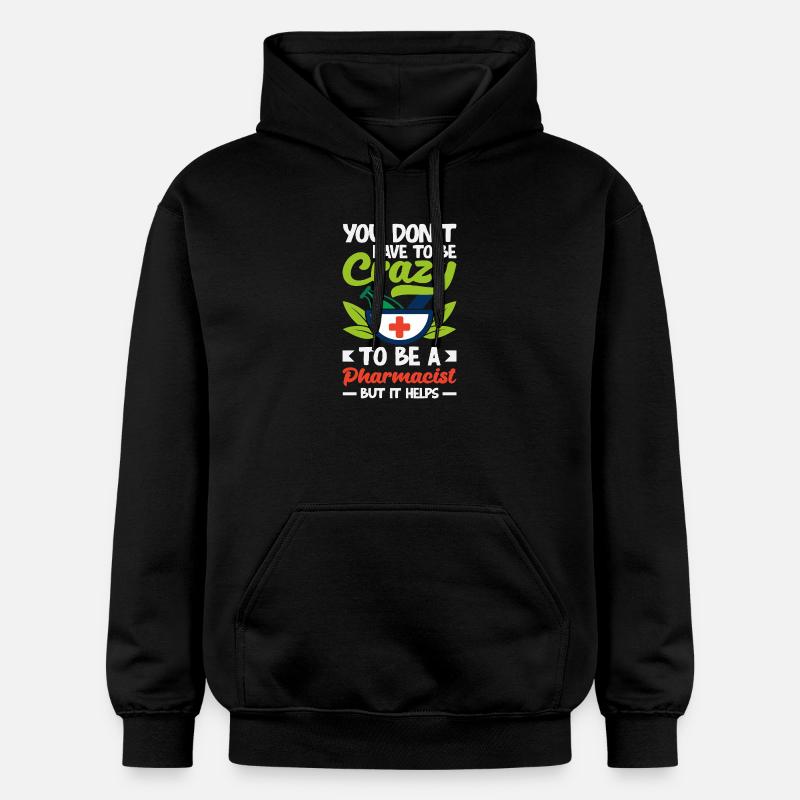 Pharmacien Technicien Pharmaceutique - Sweat à capuche Softstyle® Gildan Unisexe - noir