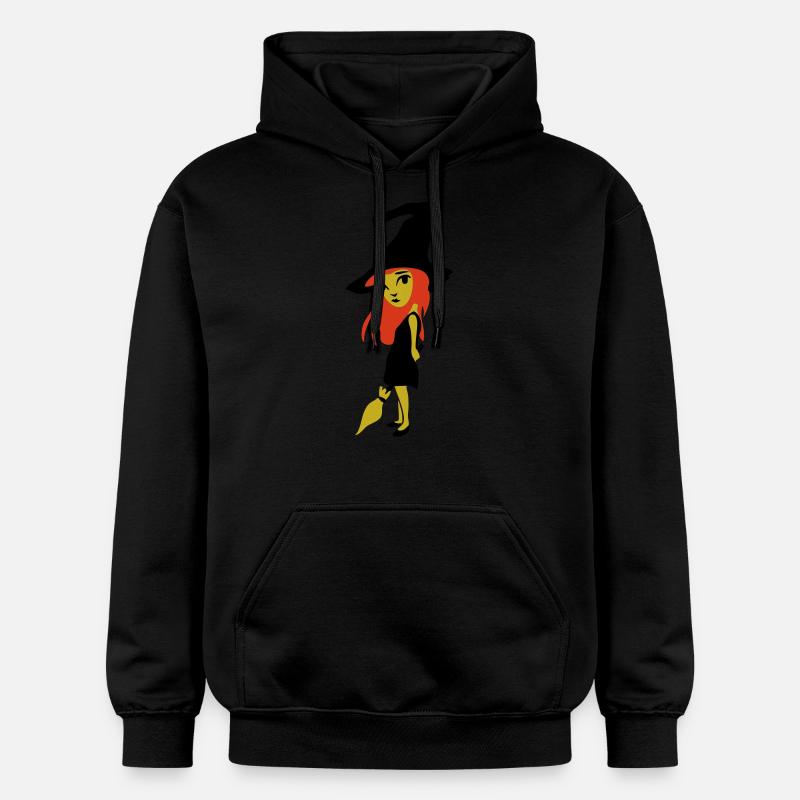 petite sorcière - Sweat à capuche Softstyle® Gildan Unisexe - noir