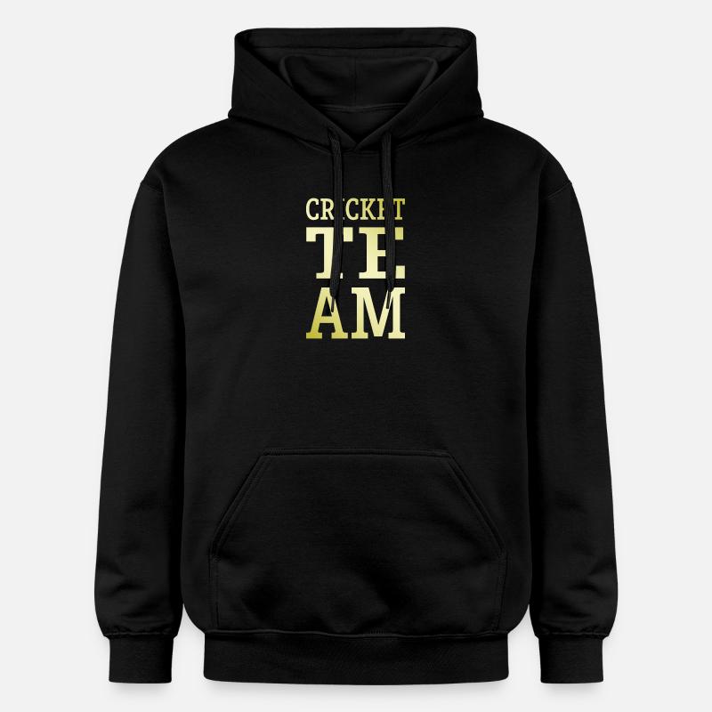 Équipe de cricket - Sweat à capuche Softstyle® Gildan Unisexe - noir