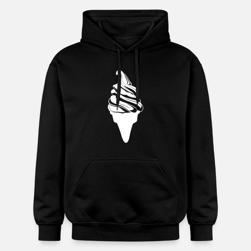 Glace molle - Sweat à capuche Softstyle® Gildan Unisexe - noir