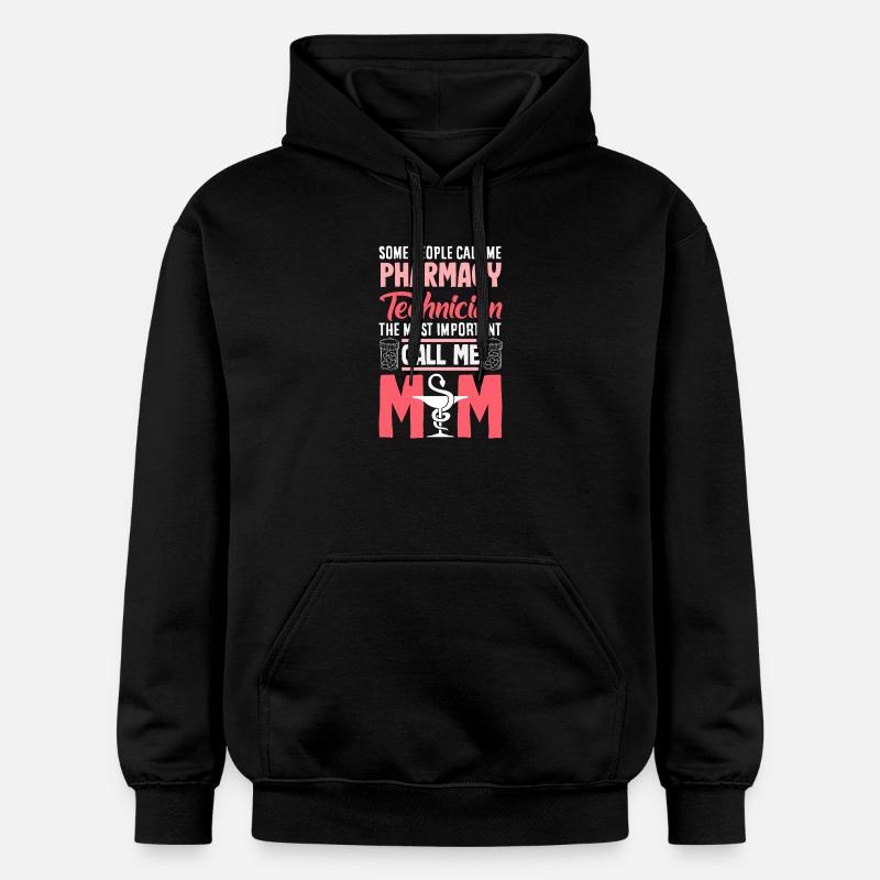 Pharmacien Technicien Pharmaceutique - Sweat à capuche Softstyle® Gildan Unisexe - noir