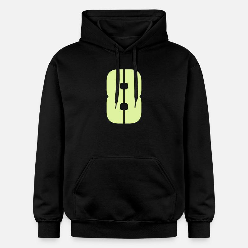 8 - Sweat à capuche Softstyle® Gildan Unisexe - noir