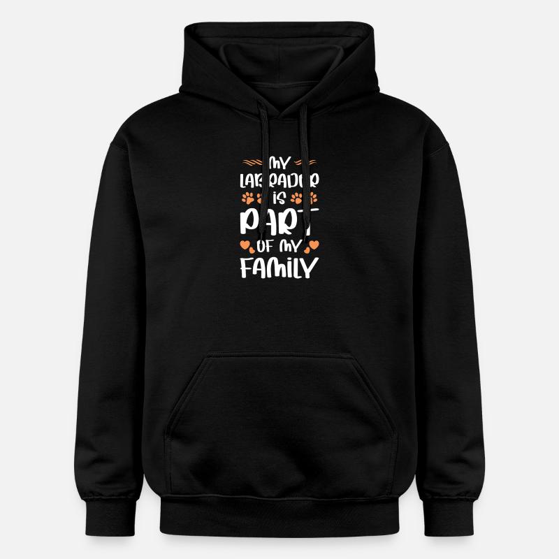 Labrador - Sweat à capuche Softstyle® Gildan Unisexe - noir