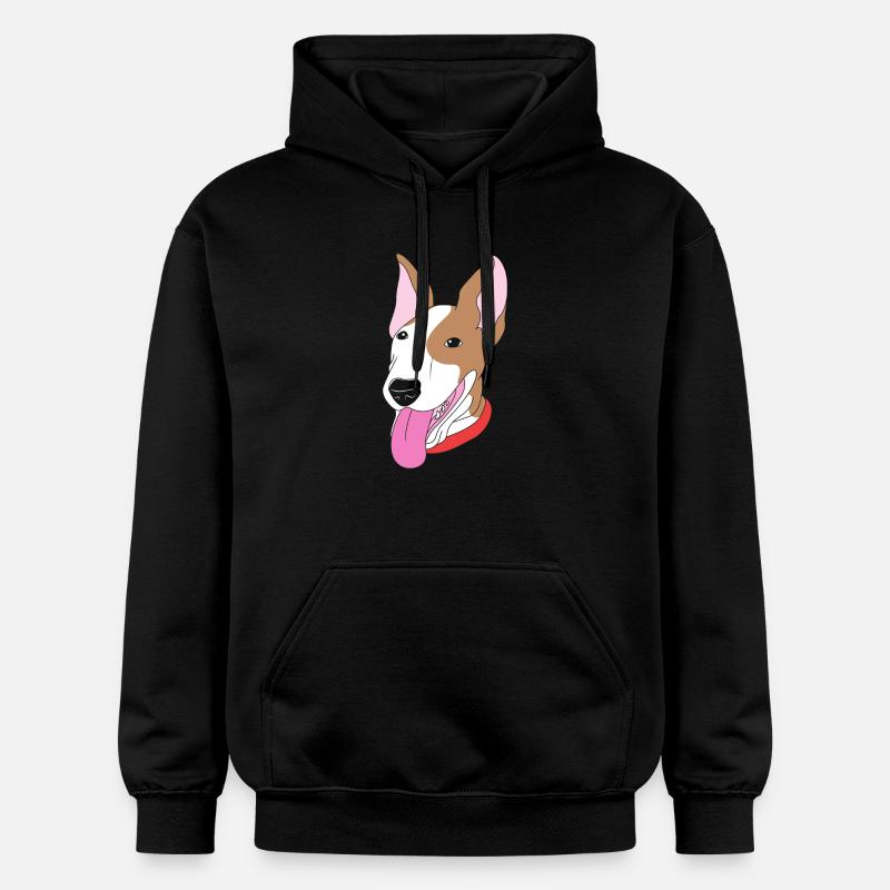 Bull terrier - Sweat à capuche Softstyle® Gildan Unisexe - noir
