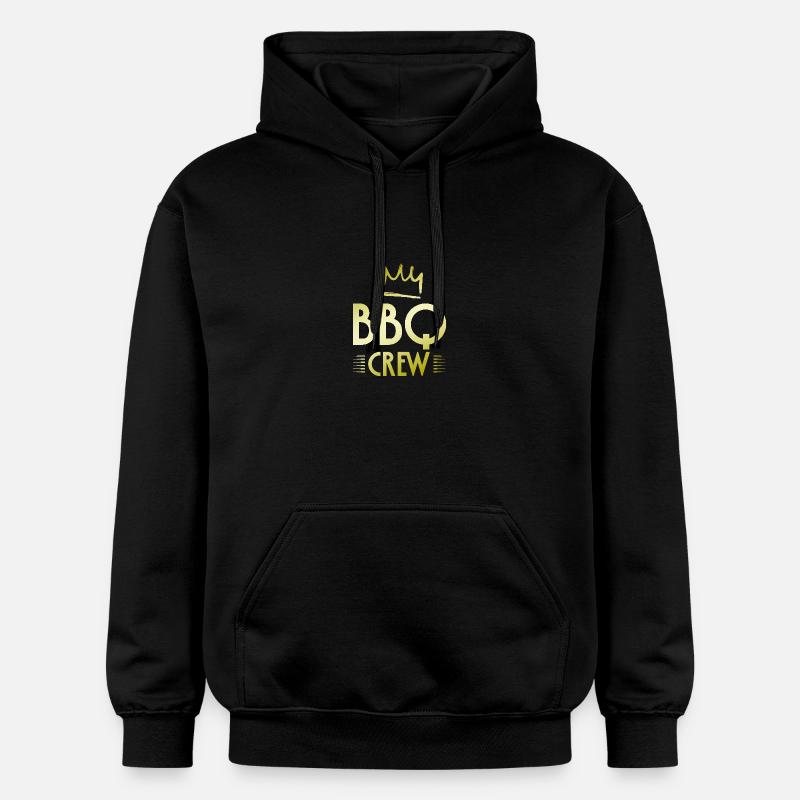 Équipe de barbecue - Sweat à capuche Softstyle® Gildan Unisexe - noir