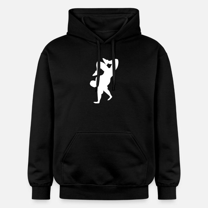 Breakdance - Sweat à capuche Softstyle® Gildan Unisexe - noir