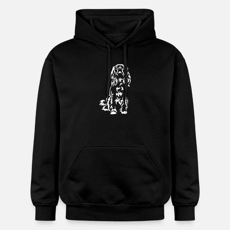 American Cocker Spaniel « Black Edition » - Sweat à capuche Softstyle® Gildan Unisexe - noir
