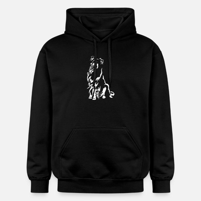 Collie « Édition Noire » - Sweat à capuche Softstyle® Gildan Unisexe - noir