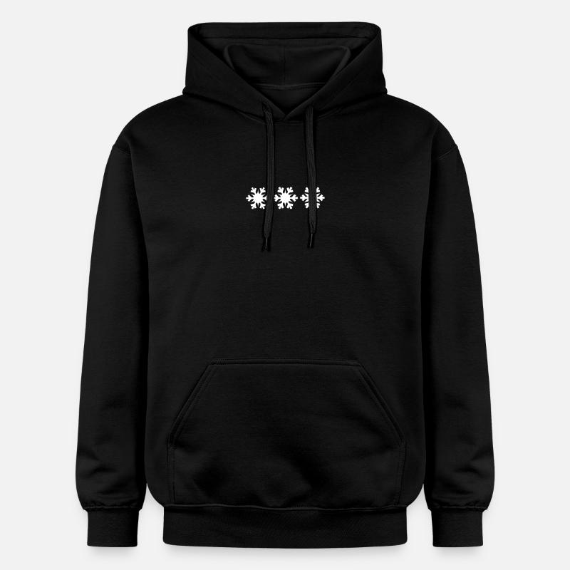 neige - Sweat à capuche Softstyle® Gildan Unisexe - noir