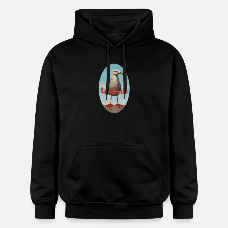Terrien - Sweat à capuche Softstyle® Gildan Unisexe - noir