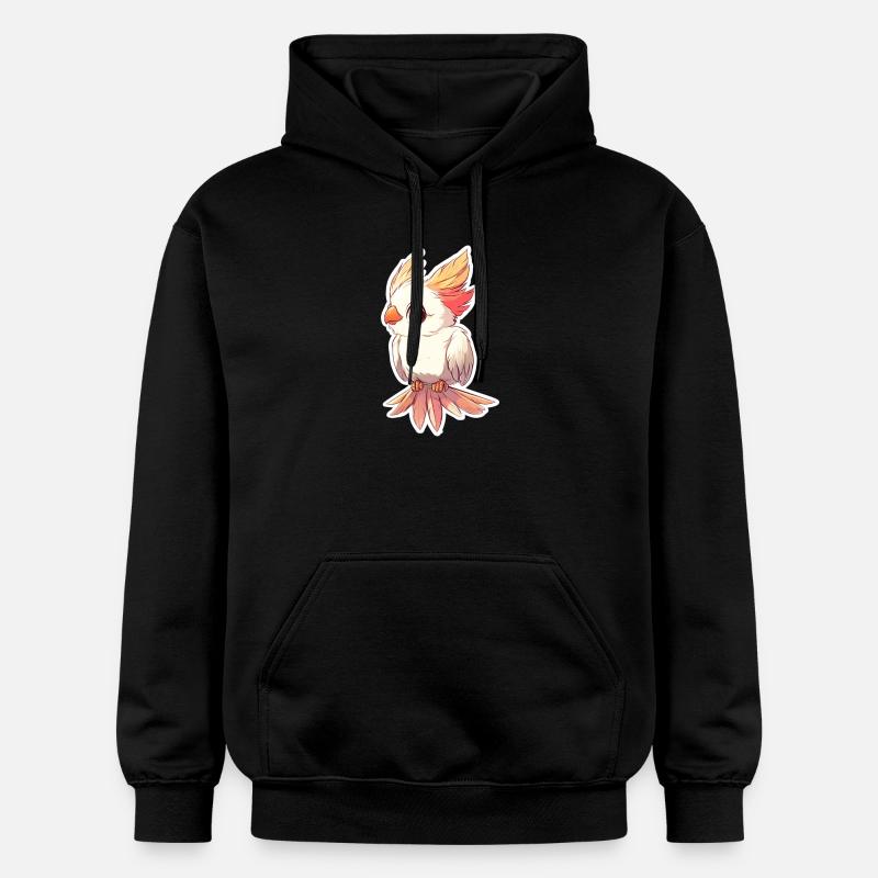 Cacatoès - Sweat à capuche Softstyle® Gildan Unisexe - noir