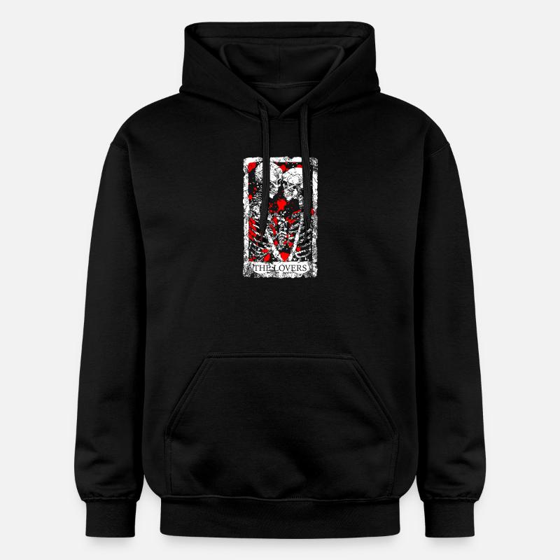 Les Amants - Sweat à capuche Softstyle® Gildan Unisexe - noir