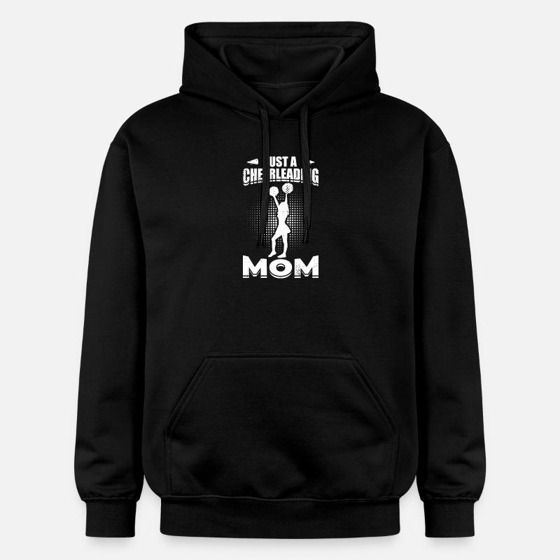 Nur eine Cheerleader Mutter - Gildan Unisex Softstyle® Midweight Hoodie - Schwarz