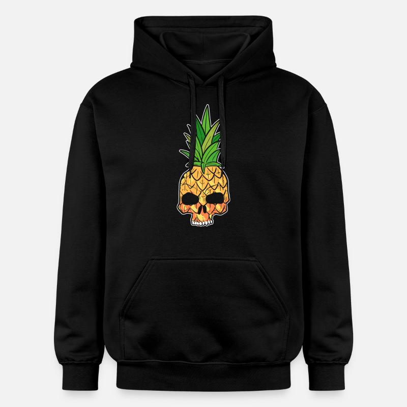 Ananas - Sweat à capuche Softstyle® Gildan Unisexe - noir