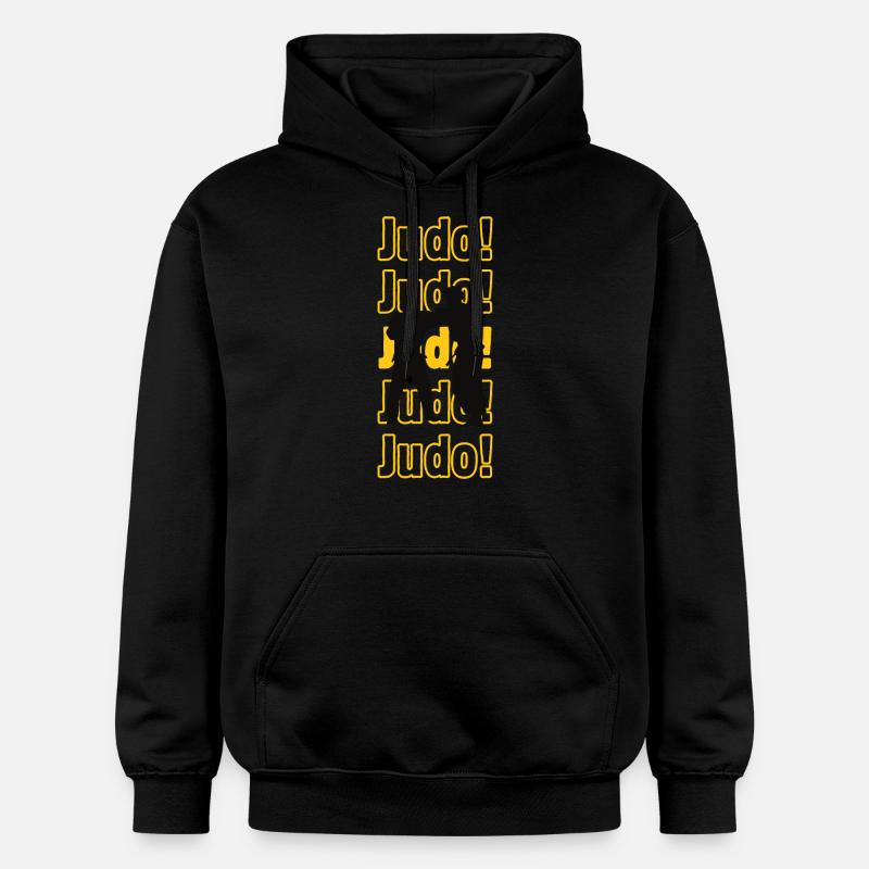 Judo judo judo - Sweat à capuche Softstyle® Gildan Unisexe - noir