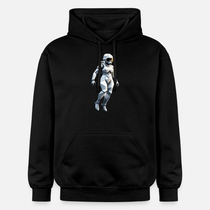 Plongeur - Hobby Sticker - Sweat à capuche Softstyle® Gildan Unisexe - noir