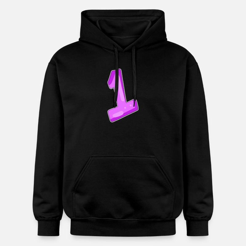 Motif numéro 1 - Sweat à capuche Softstyle® Gildan Unisexe - noir