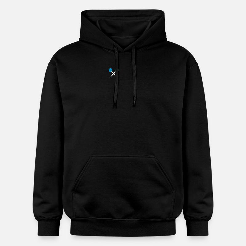 jeu de fléchettes - Sweat à capuche Softstyle® Gildan Unisexe - noir