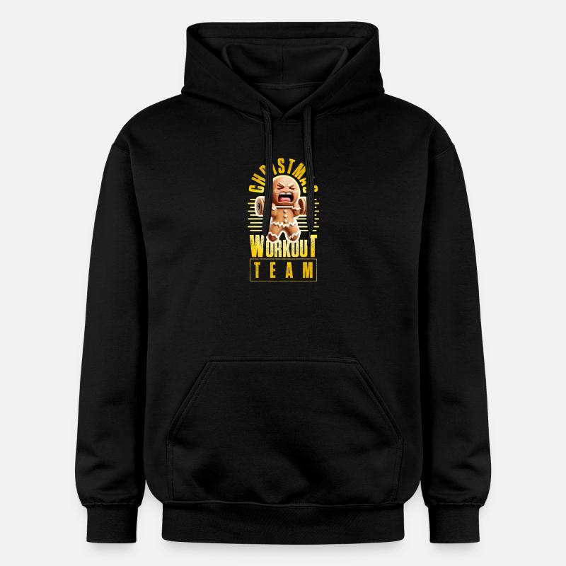 Équipe d’entraînement de Noël Weihnachten - Sweat à capuche Softstyle® Gildan Unisexe - noir
