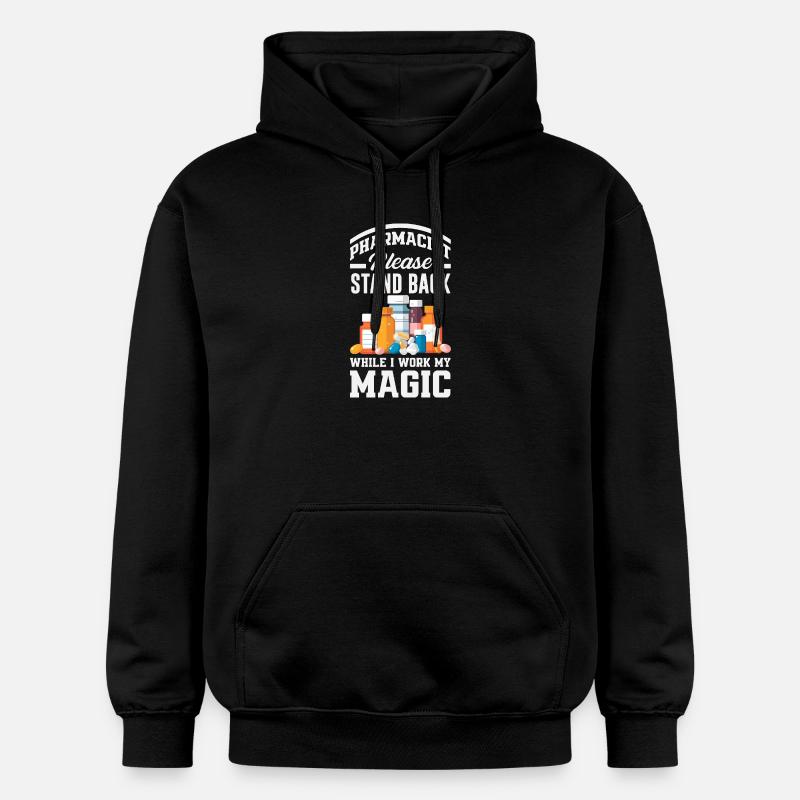 Pharmacien Technicien Pharmaceutique - Sweat à capuche Softstyle® Gildan Unisexe - noir