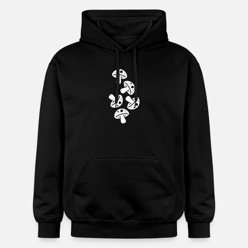 Champignons Champignon Crapaud - Sweat à capuche Softstyle® Gildan Unisexe - noir