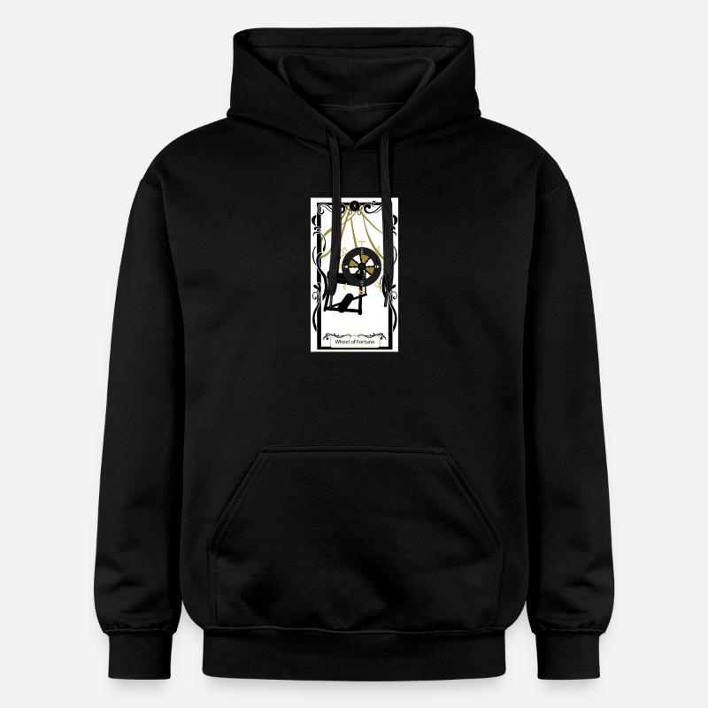 Roue de Fortune  - Sweat à capuche Softstyle® Gildan Unisexe - noir