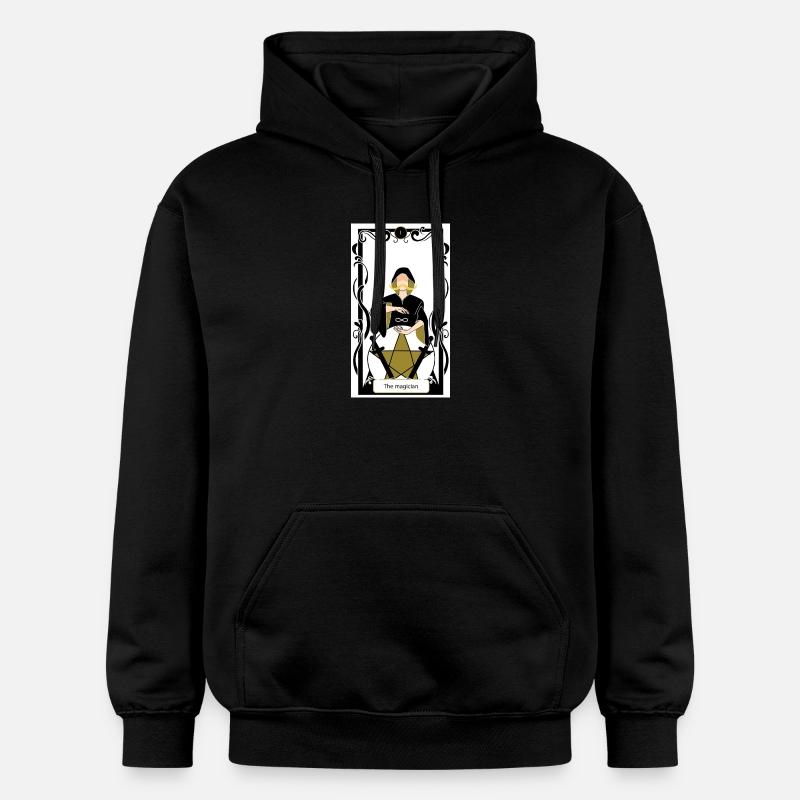 Le magicien  - Sweat à capuche Softstyle® Gildan Unisexe - noir