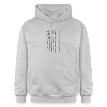 F-18 Hornet Amerikanische Flagge Militärtarnung F1 - Gildan Unisex Softstyle® Midweight Hoodie - Hellgrau meliert - Vorne - Liana (172cm) & Jaron (178cm)