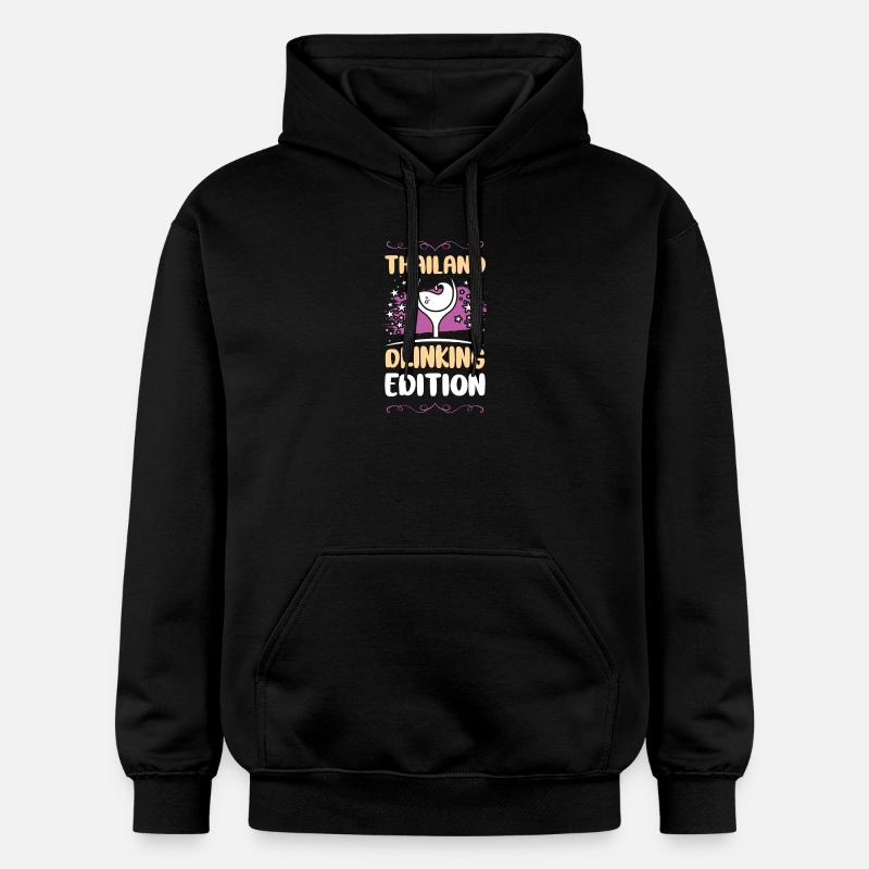 Vacances en Thaïlande - Sweat à capuche Softstyle® Gildan Unisexe - noir
