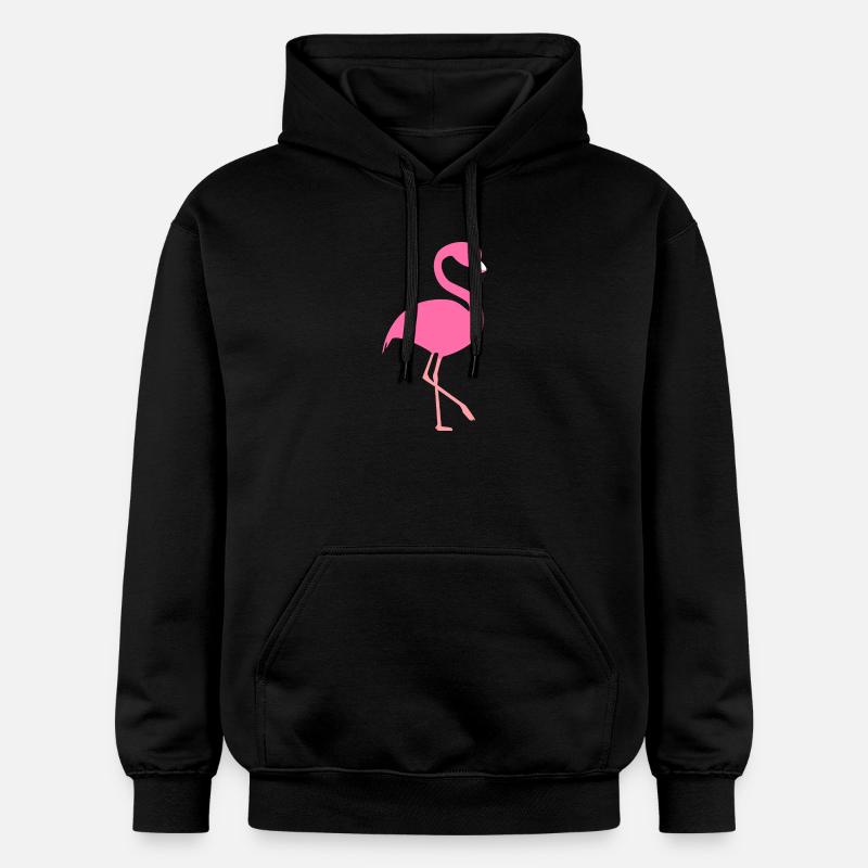 flamant - Sweat à capuche Softstyle® Gildan Unisexe - noir