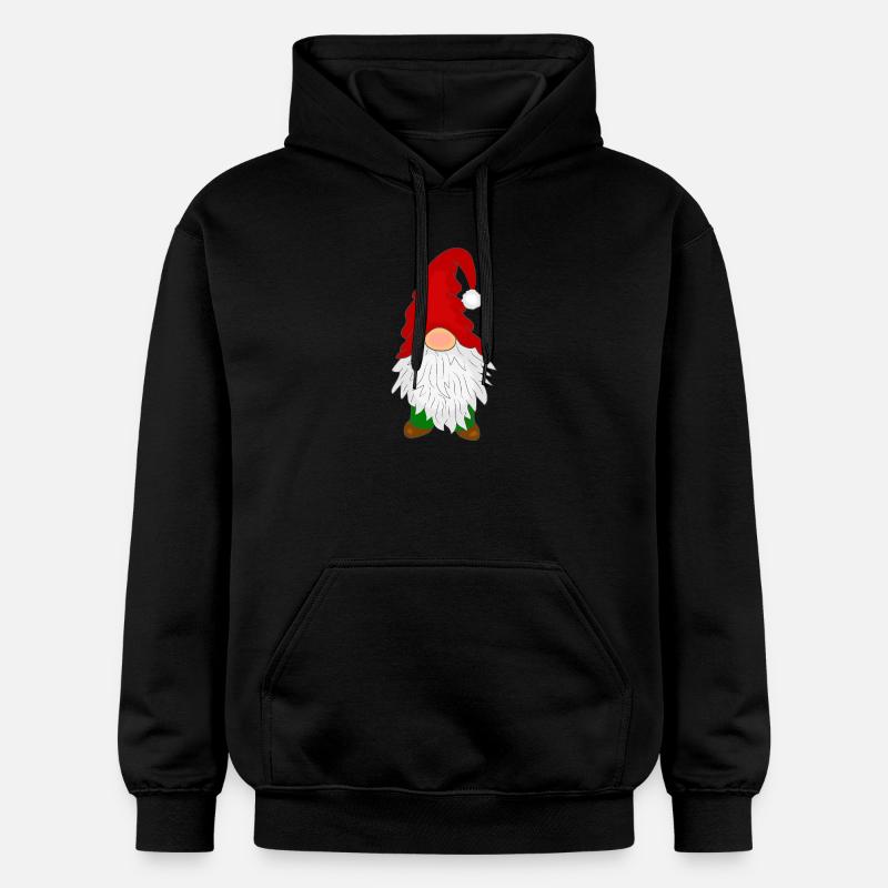 Gnome à barbe - Sweat à capuche Softstyle® Gildan Unisexe - noir