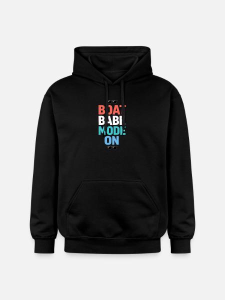 Sea hairs don't care about - Gildan Unisex Softstyle® Midweight Hoodie - black
