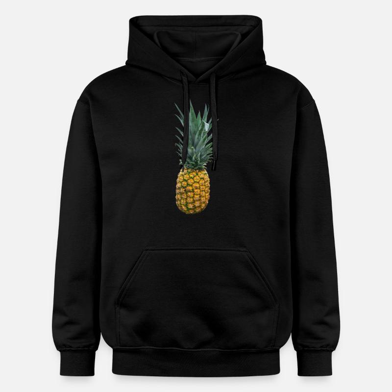 Fruit d'ananas - Sweat à capuche Softstyle® Gildan Unisexe - noir