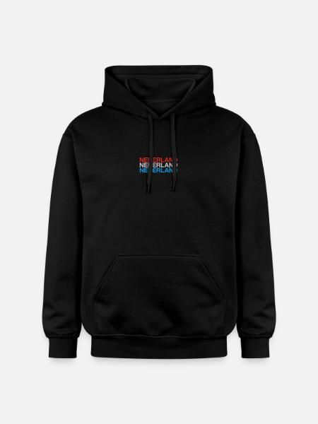 NIEDERLANDE Nederland Netherlands Holland - Gildan Unisex Softstyle® Midweight Hoodie - Schwarz