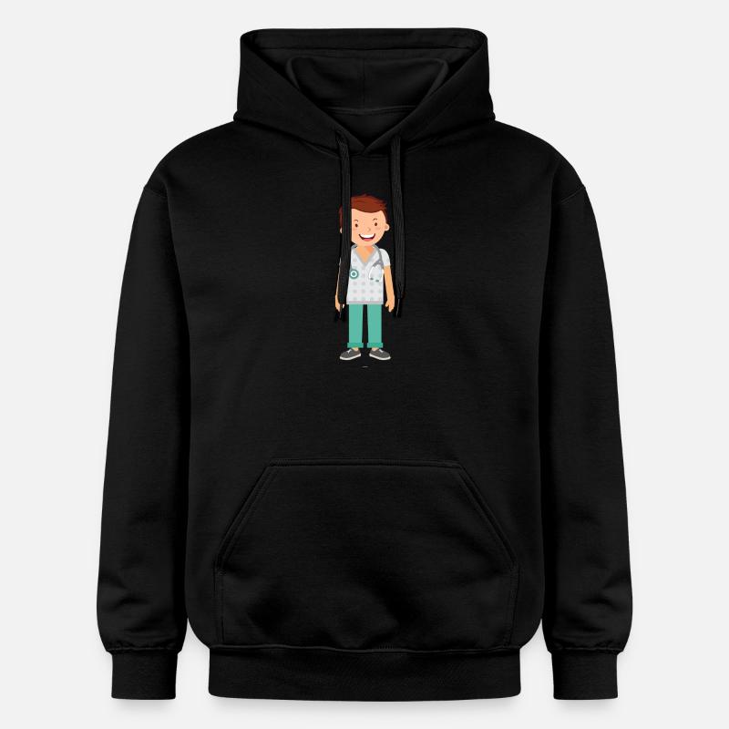 médecin - Sweat à capuche Softstyle® Gildan Unisexe - noir