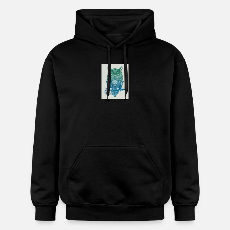 GoVoR_EULE - Gildan Unisex Softstyle® Midweight Hoodie - Schwarz