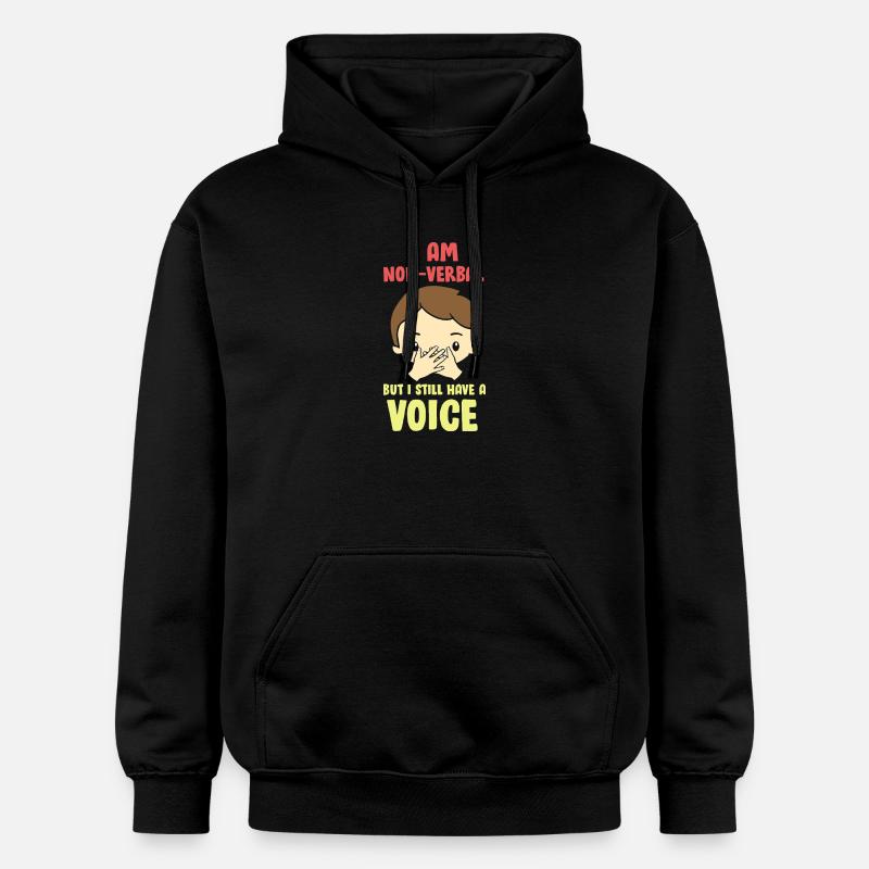 Autisme Autisme Syndrome d’Asperger - Sweat à capuche Softstyle® Gildan Unisexe - noir