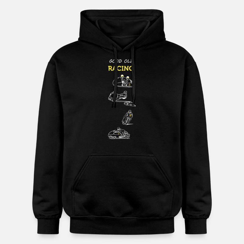 Good old racing - Sweat à capuche Softstyle® Gildan Unisexe - noir