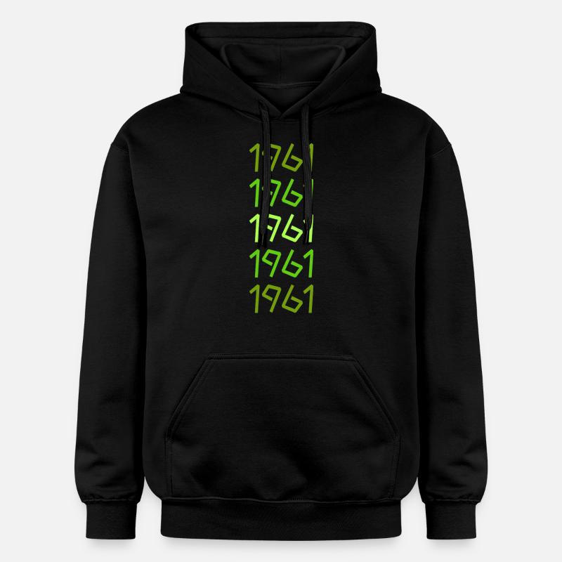 Chef cuisinier 1961 - Sweat à capuche Softstyle® Gildan Unisexe - noir