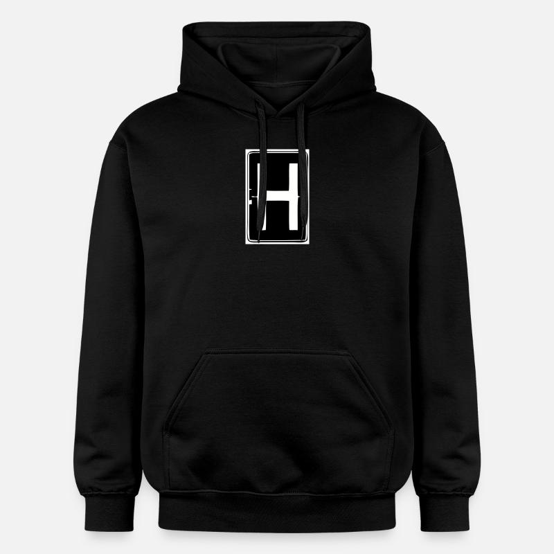 H - Sweat à capuche Softstyle® Gildan Unisexe - noir