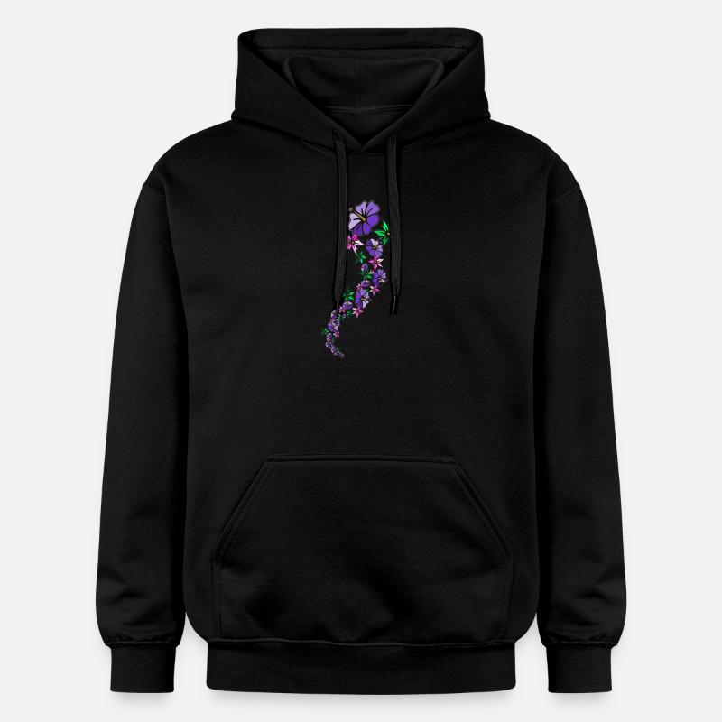polynesien - Sweat à capuche Softstyle® Gildan Unisexe - noir