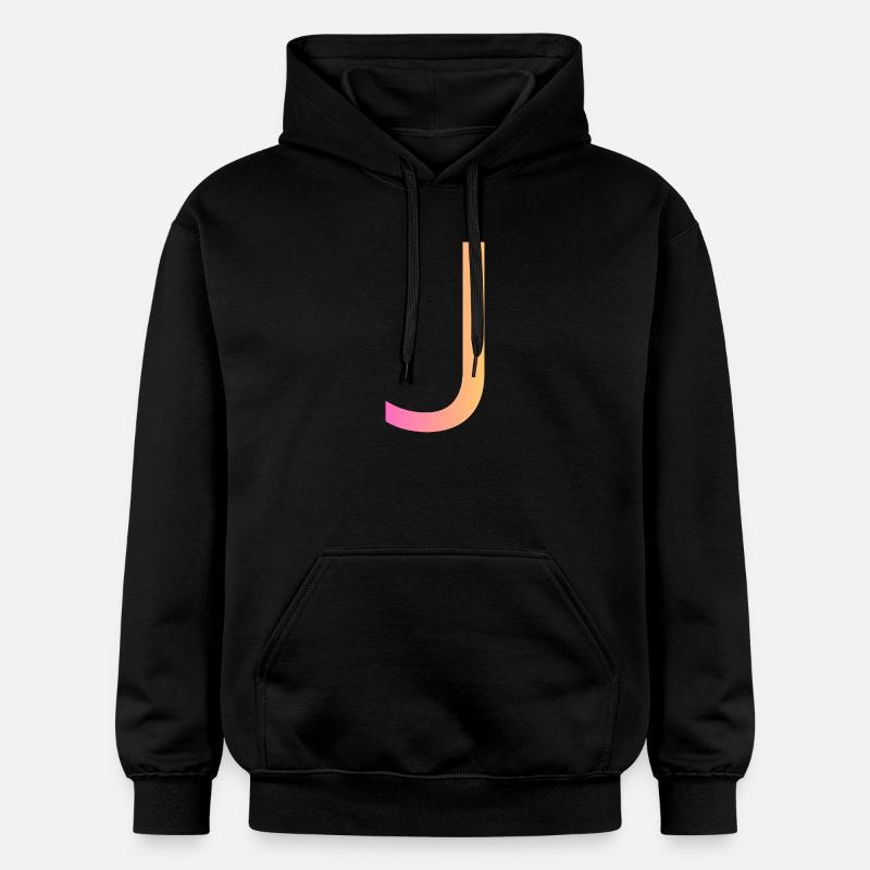 J - Sweat à capuche Softstyle® Gildan Unisexe - noir