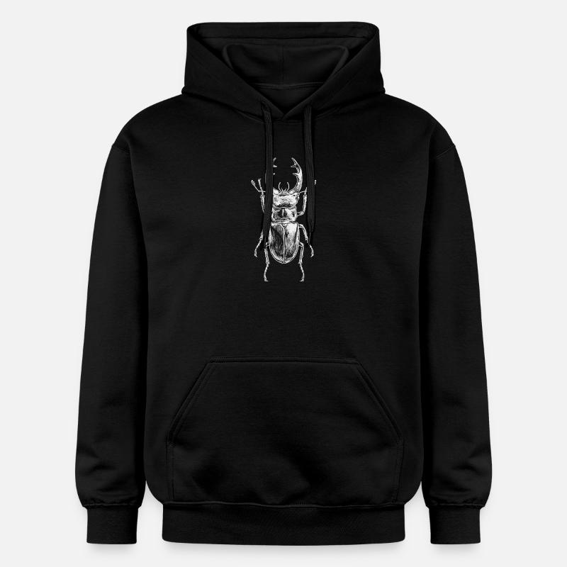 Conception de gros insectes - Sweat à capuche Softstyle® Gildan Unisexe - noir