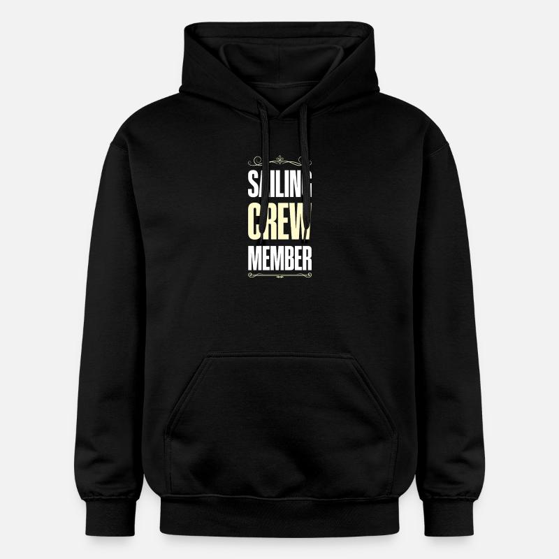 Équipage de navigation - Sweat à capuche Softstyle® Gildan Unisexe - noir