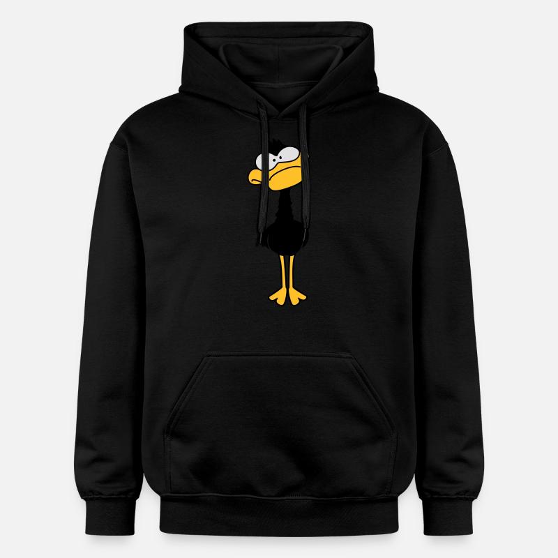 Funny Duck - Sweat à capuche Softstyle® Gildan Unisexe - noir